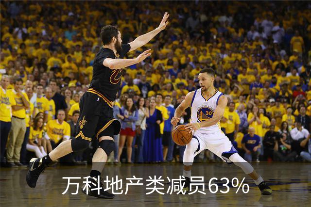 万科地产类减员63%