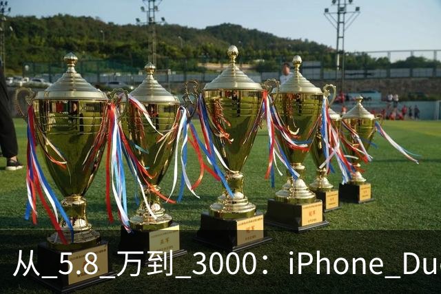从 5.8 万到 3000：iPhone Duo 割了黄牛