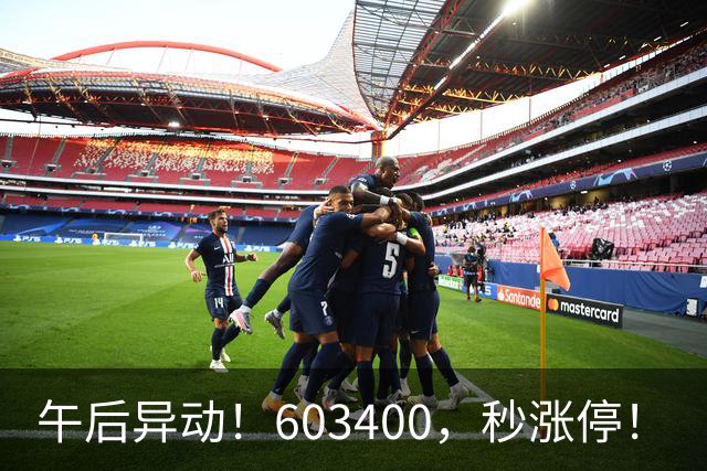 午后异动！603400，秒涨停！