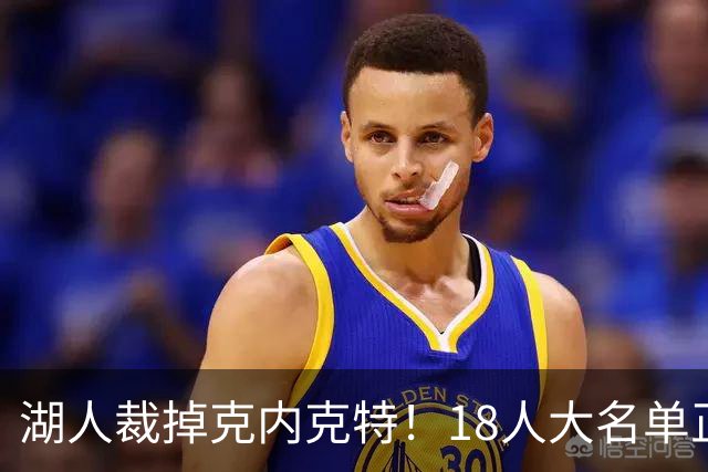 湖人裁掉克内克特！18人大名单正式出炉 东契奇领衔新阵开启新赛季
